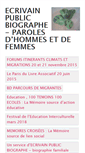 Mobile Screenshot of parolesdhommesetdefemmes.fr